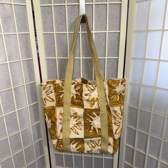 Urban Outfitters Handbags - Urban Outfitters Canvas Cotton Boho Sun Sunshine Reusable Shopping Tote Bag